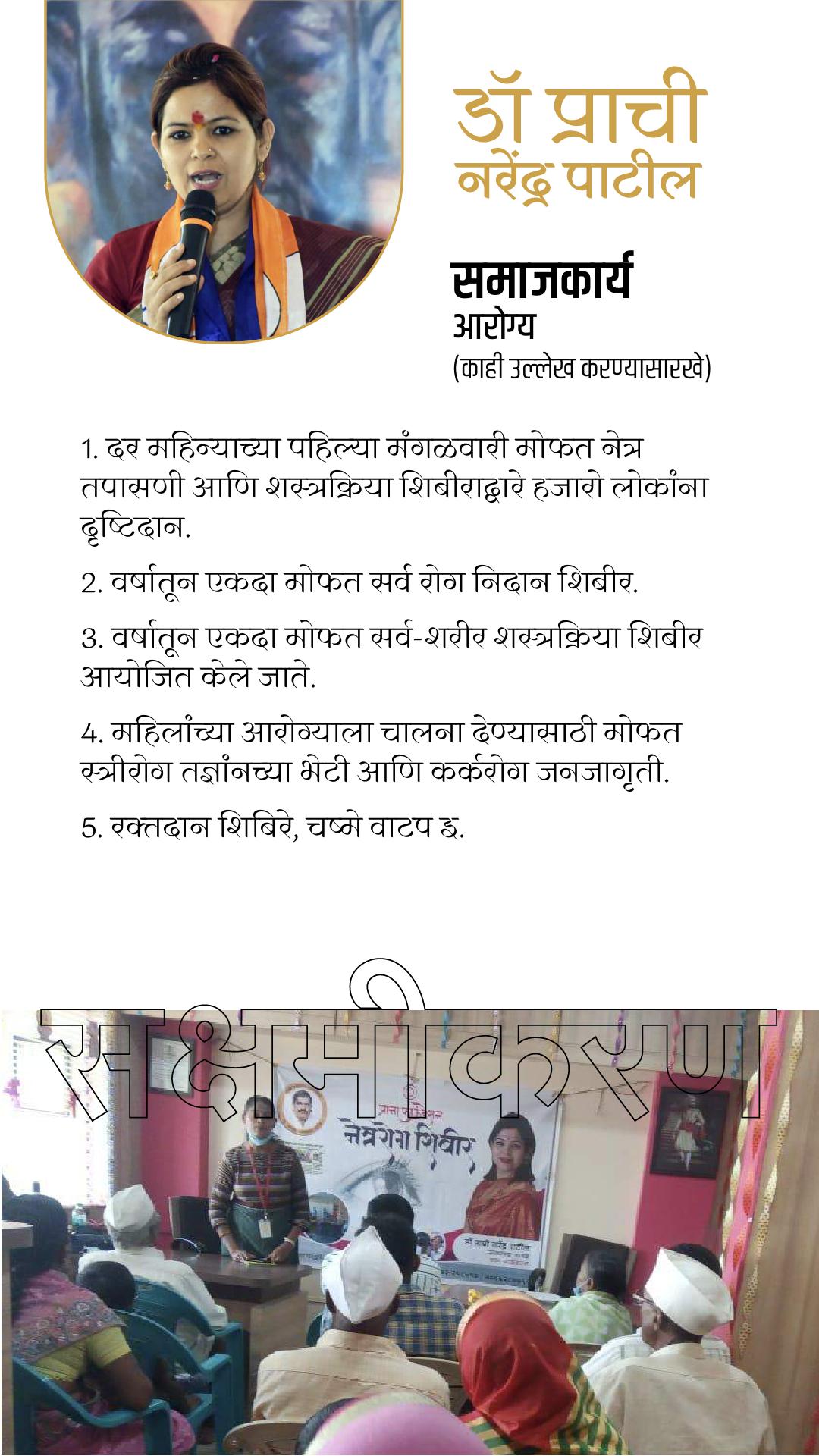 Dr.Prachi Narendra Patil - WOMEN EDUCATION SELF EMPLOYMENT